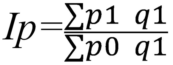 Формула индекса-дефлятора